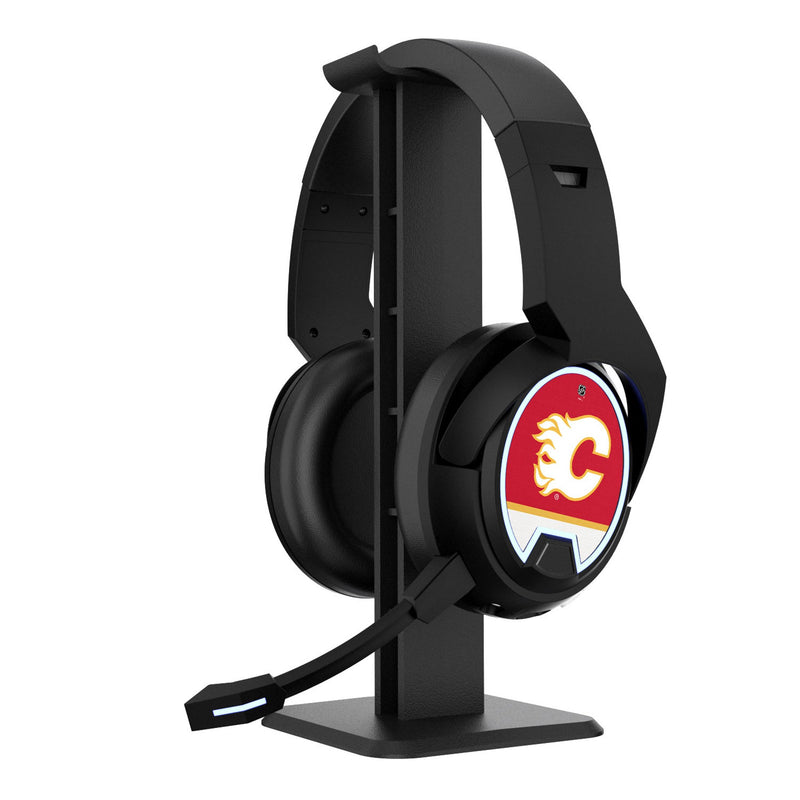 Calgary Flames Stripe Gaming Headphones