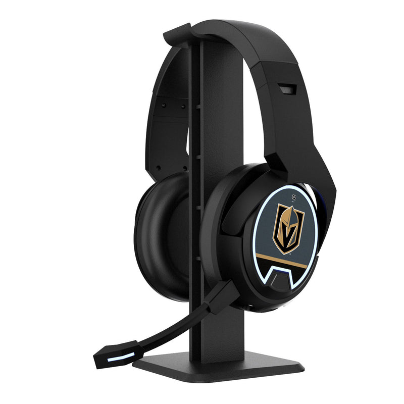 Vegas Golden Knights Stripe Gaming Headphones