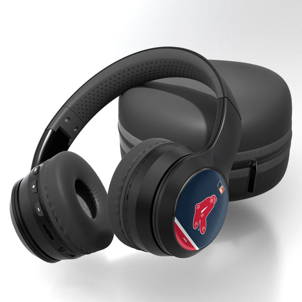 Boston Red Sox 1924-1960 - Cooperstown Collection Stripe Wireless Over-Ear BT Headphones With Case