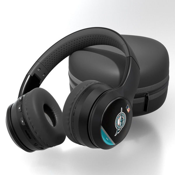 Miami Marlins 1993-2011 - Cooperstown Collection Stripe Wireless Over-Ear BT Headphones With Case