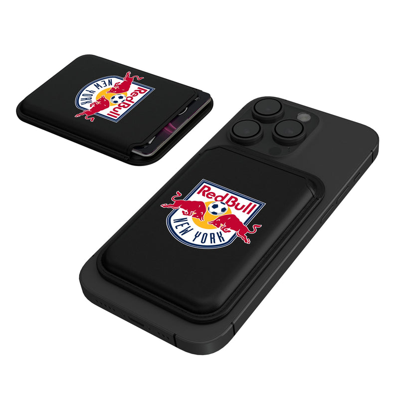 New York Red Bulls  Insignia Black Magnetic Credit Card Wallet