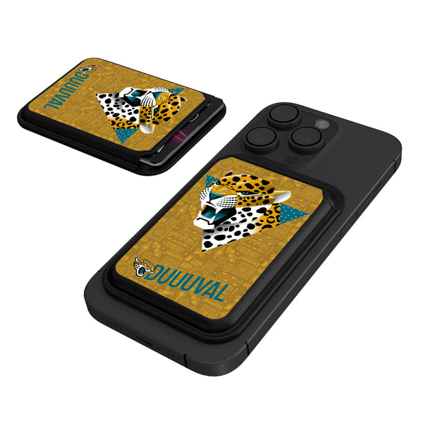 Jacksonville Jaguars 2024 Illustrated Limited Edition Black Magnetic Credit Card Wallet