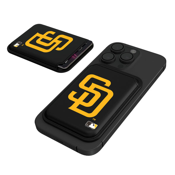 San Diego Padres Insignia Black Magnetic Credit Card Wallet