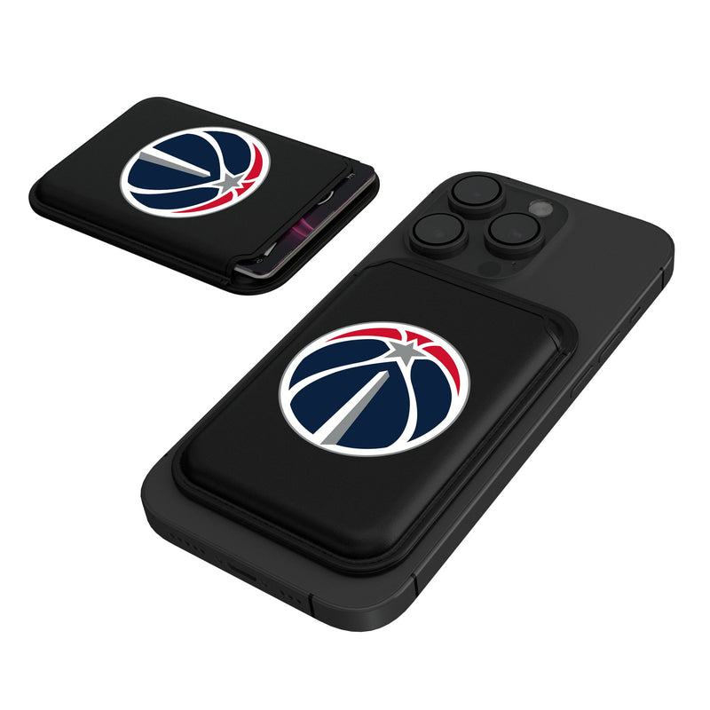 Washington Wizards Insignia Black Magnetic Credit Card Wallet