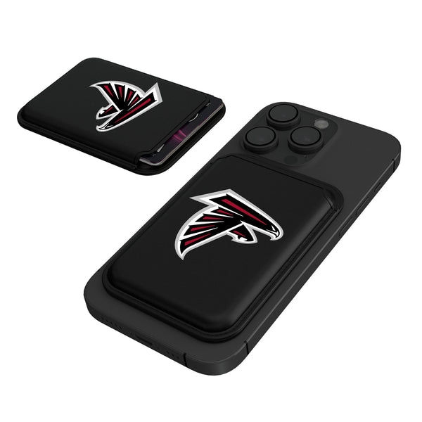 Atlanta Falcons Insignia Black Magnetic Credit Card Wallet