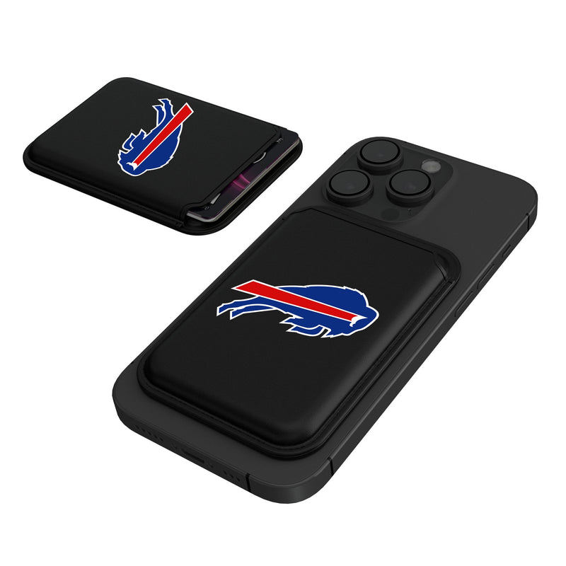 Buffalo Bills Insignia Black Magnetic Credit Card Wallet