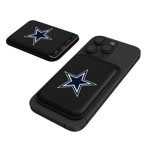 Dallas Cowboys Insignia Black Magnetic Credit Card Wallet