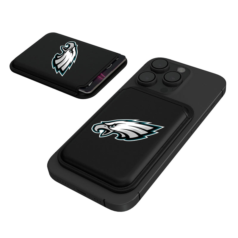 Philadelphia Eagles Insignia Black Magnetic Credit Card Wallet