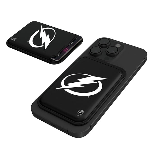 Tampa Bay Lightning Insignia Black Magnetic Credit Card Wallet