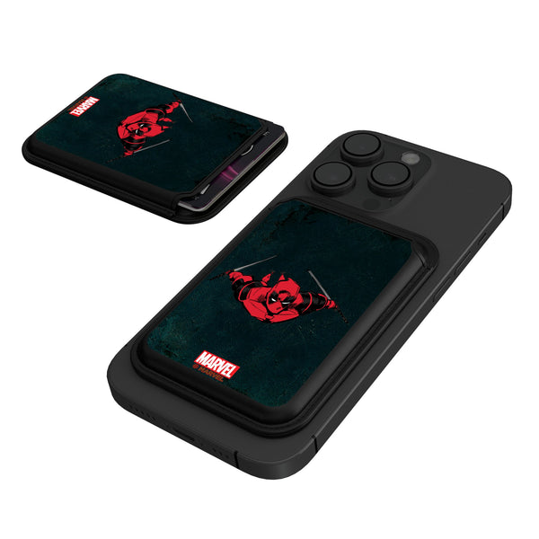 Marvel Deadpool Badge  Black Magnetic Credit Card Wallet