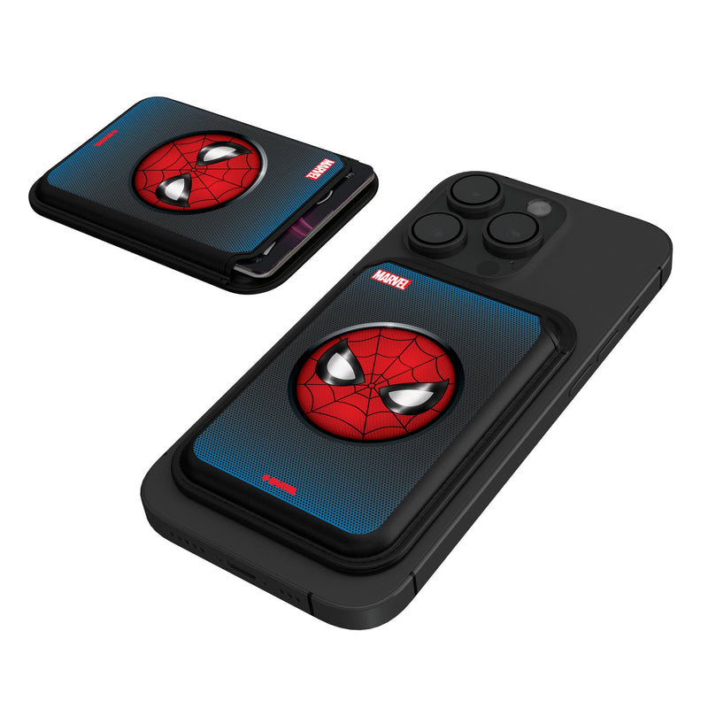 Marvel Spider-Man Grid Black Magnetic Credit Card Wallet