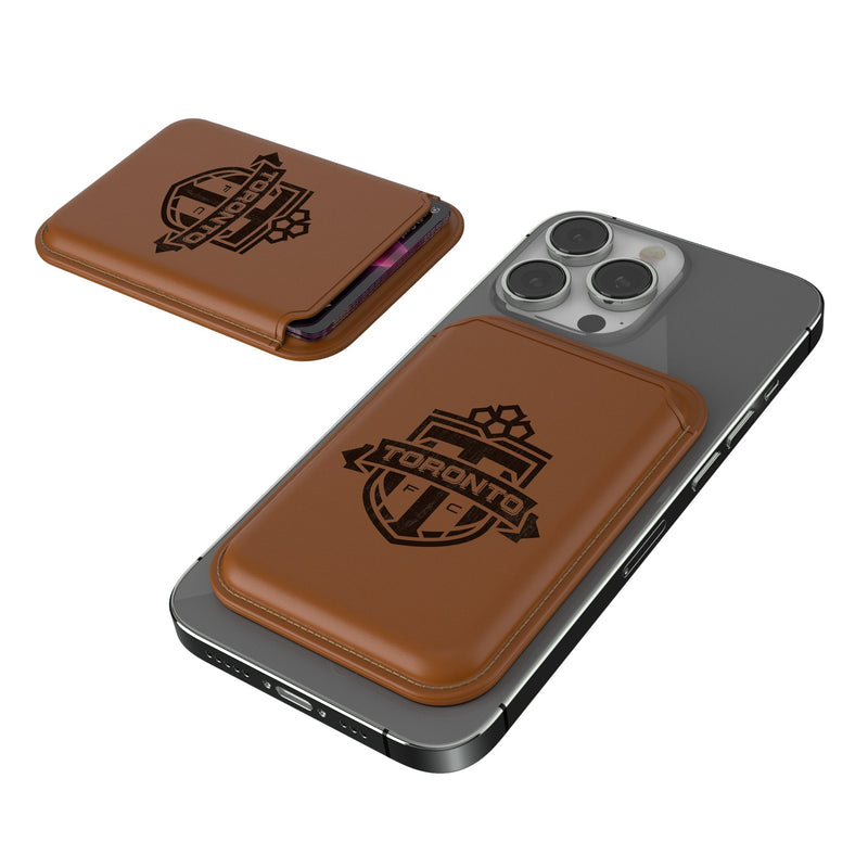 Toronto FC   Burn Brown Magnetic Credit Card Wallet