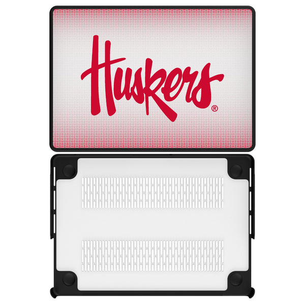 University of Nebraska Huskers Linen MacBook Laptop Case