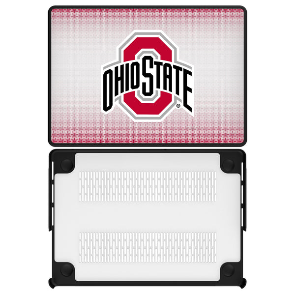 Ohio State University Buckeyes Linen MacBook Laptop Case