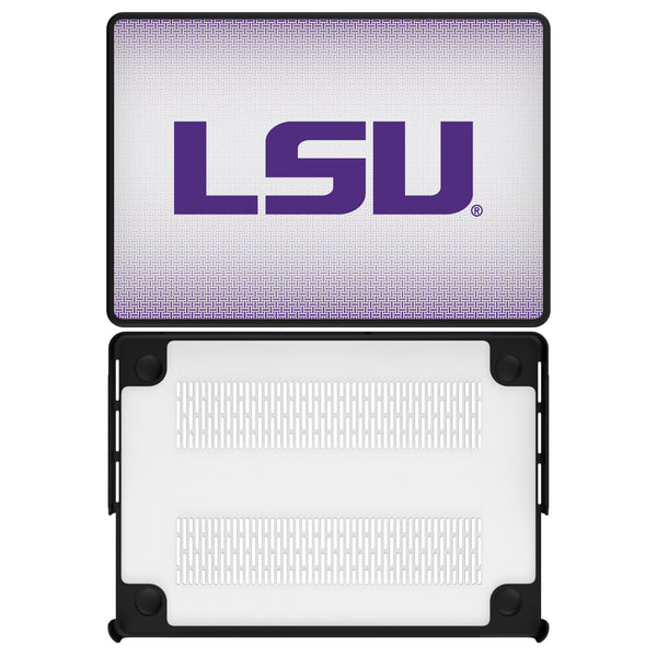 Louisiana State University Tigers Linen MacBook Laptop Case