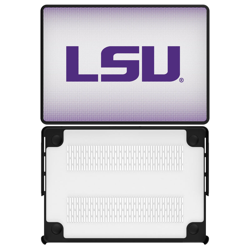 Louisiana State University Tigers Linen MacBook Laptop Case