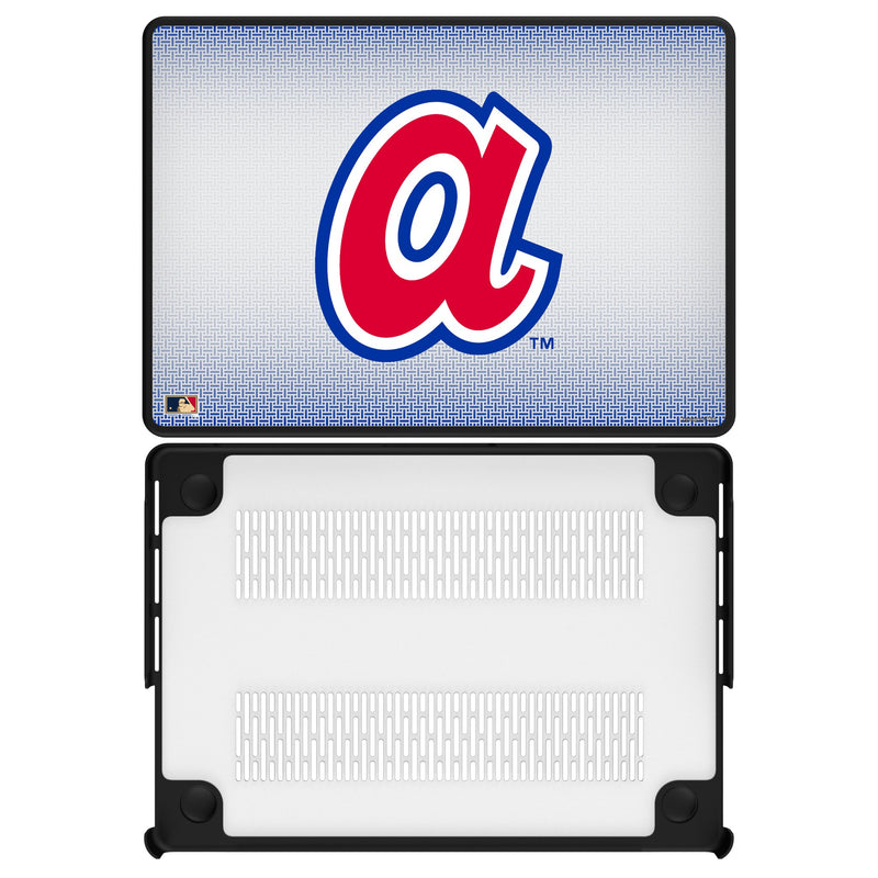 Atlanta Braves 1972-1980 - Cooperstown Collection Linen MacBook Laptop Case