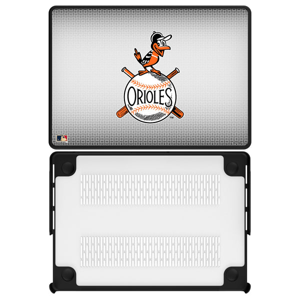 Baltimore Orioles 1954-1963 - Cooperstown Collection Linen MacBook Laptop Case