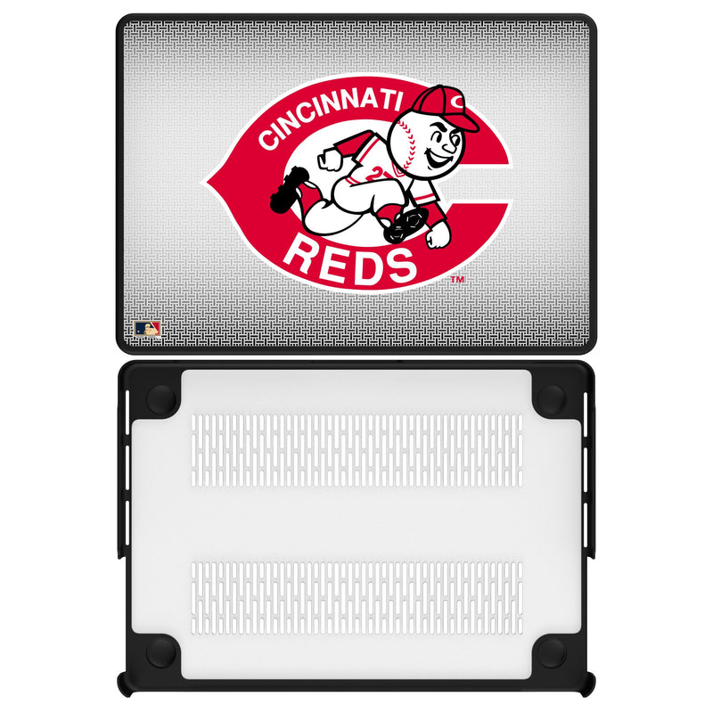 Cincinnati Reds 1974-1992 - Cooperstown Collection Linen MacBook Laptop Case