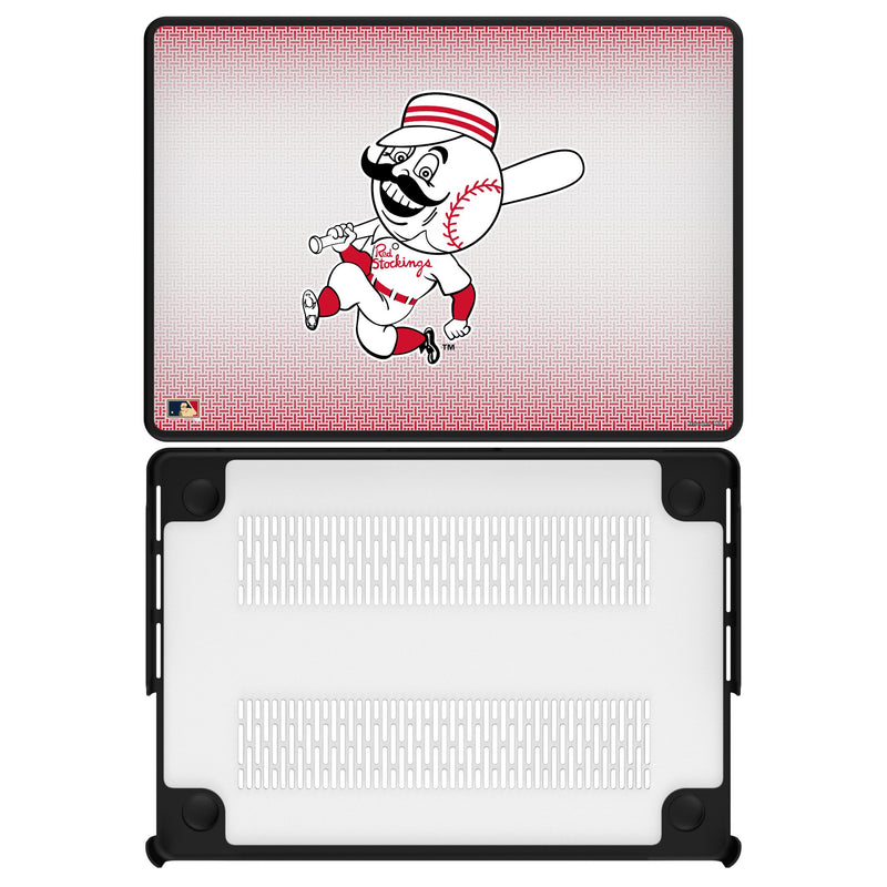 Cincinnati Reds 1953-1967 - Cooperstown Collection Linen MacBook Laptop Case