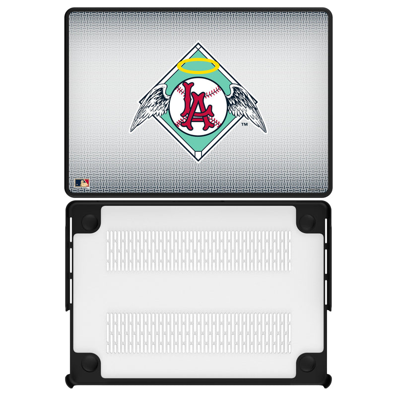 LA Angels 1961-1965 - Cooperstown Collection Linen MacBook Laptop Case