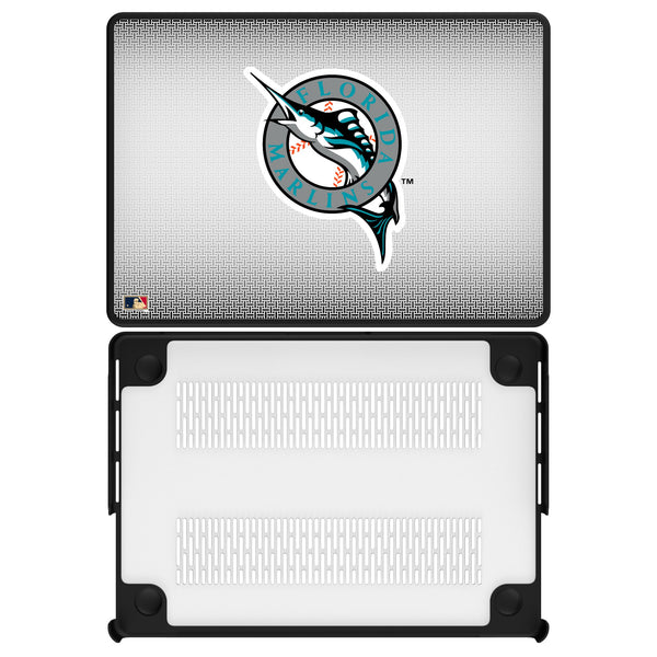 Miami Marlins 1993-2011 - Cooperstown Collection Linen MacBook Laptop Case