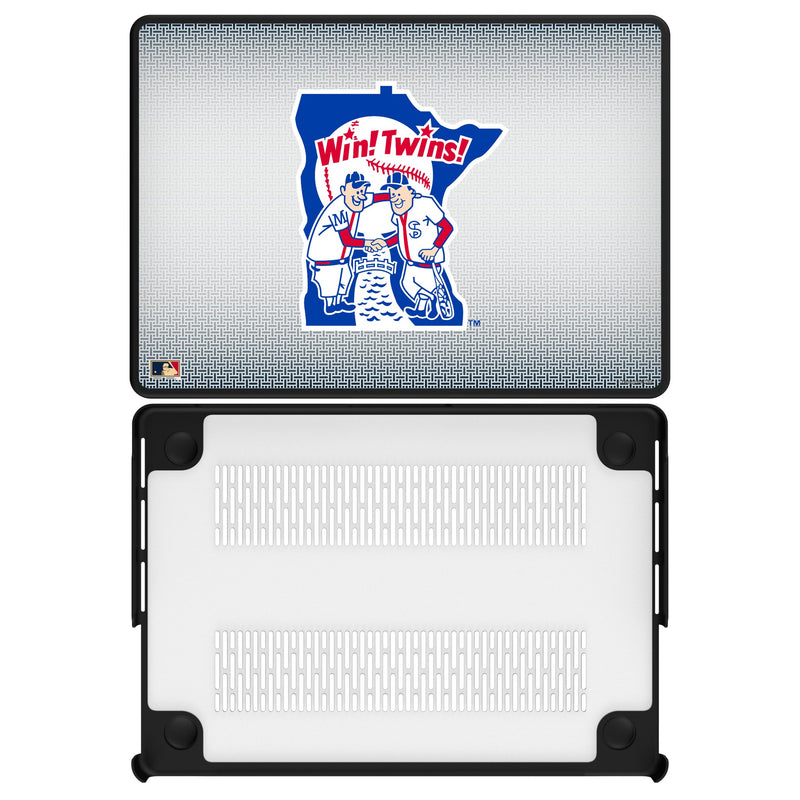 Minnesota Twins 1976-1986 - Cooperstown Collection Linen MacBook Laptop Case