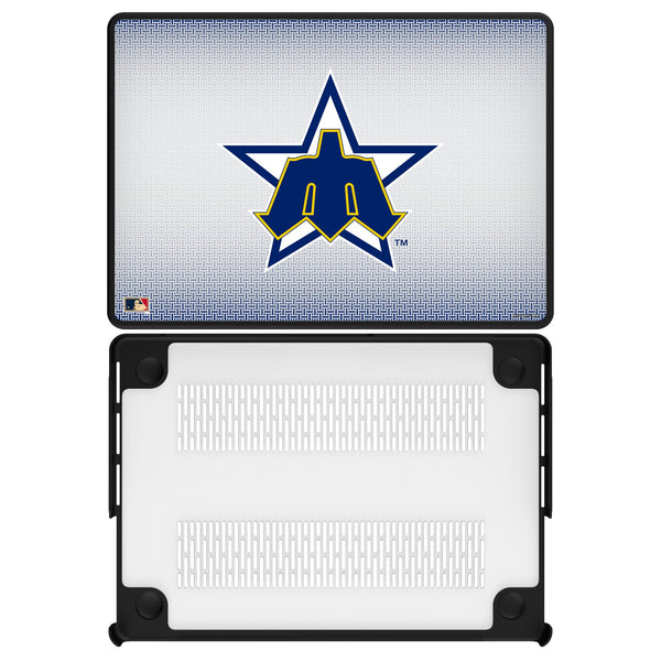 Seattle Mariners 1981-1986 - Cooperstown Collection Linen MacBook Laptop Case