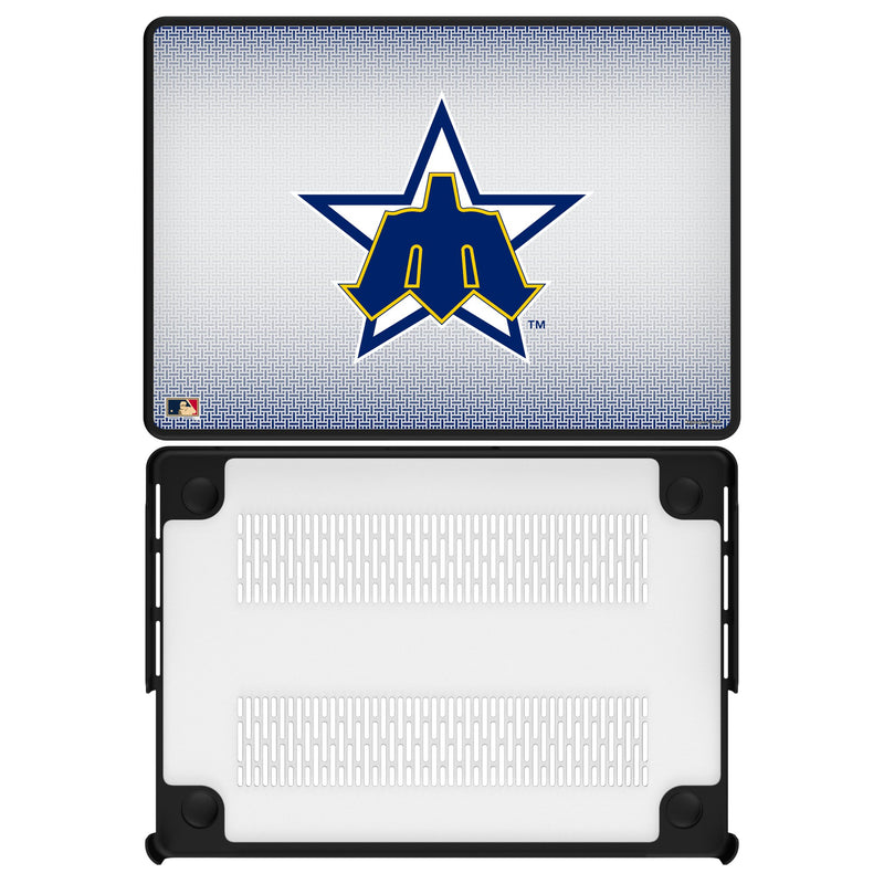 Seattle Mariners 1981-1986 - Cooperstown Collection Linen MacBook Laptop Case