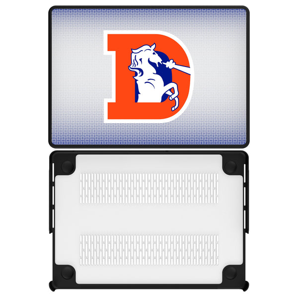 Denver Broncos 1993-1996 Historic Collection Linen MacBook Laptop Case