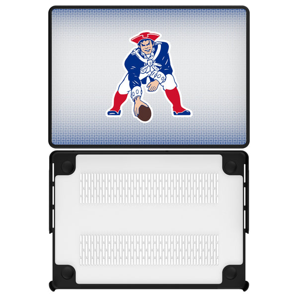 New England Patriots Historic Collection Linen MacBook Laptop Case