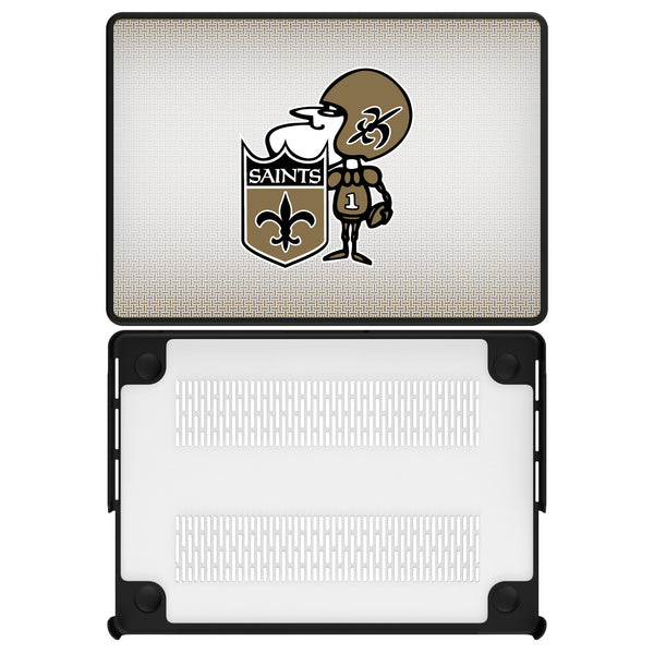 New Orleans Saints Historic Collection Linen MacBook Laptop Case