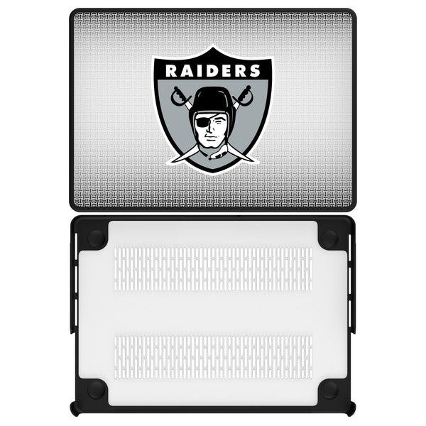 Oakland Raiders 1963 Historic Collection Linen MacBook Laptop Case