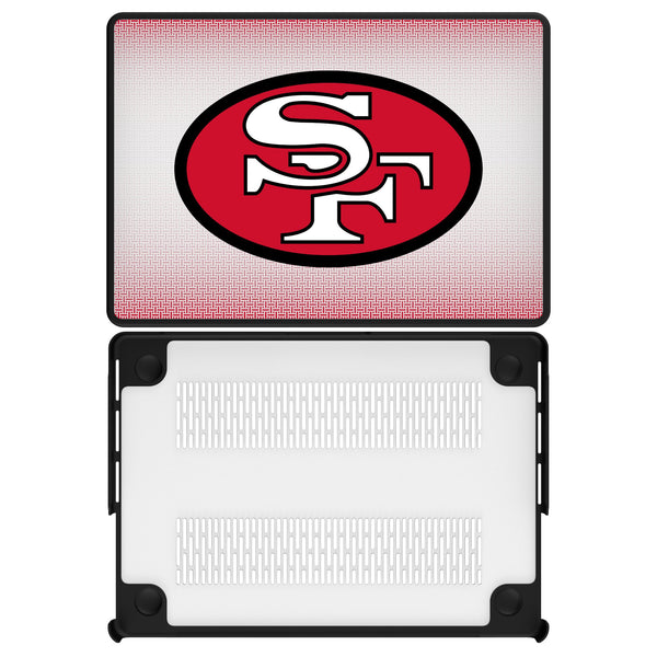 San Francisco 49ers Historic Collection Linen MacBook Laptop Case