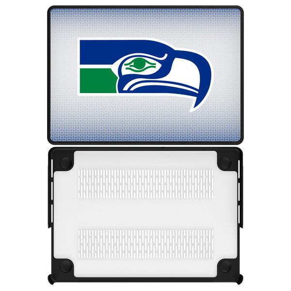 Seattle Seahawks Historic Collection Linen MacBook Laptop Case