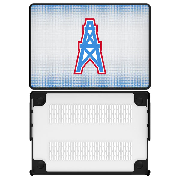 Houston Oilers Historic Collection Linen MacBook Laptop Case