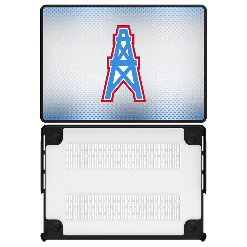 Houston Oilers Historic Collection Linen MacBook Laptop Case