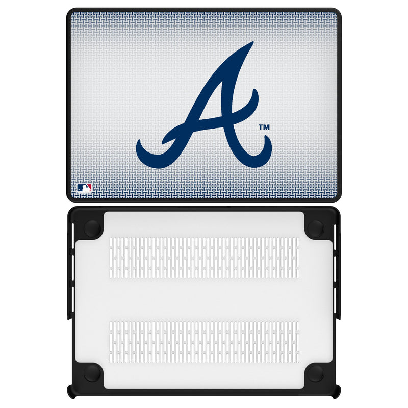 Atlanta Braves Linen MacBook Laptop Case