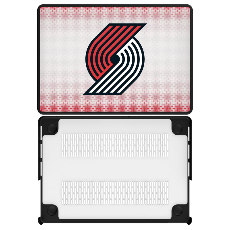 Portland Trail Blazers Linen MacBook Laptop Case