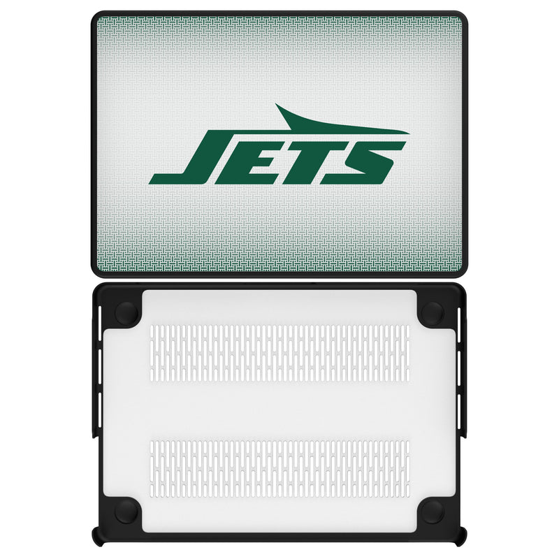 New York Jets Linen MacBook Laptop Case