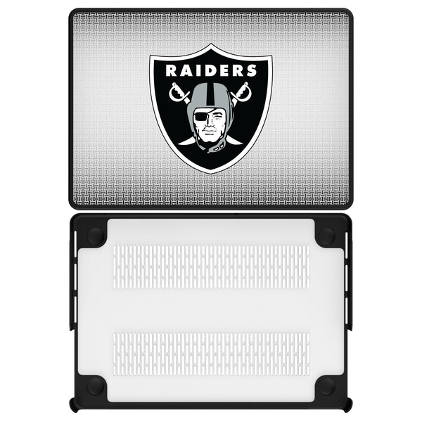 Las Vegas Raiders Linen MacBook Laptop Case