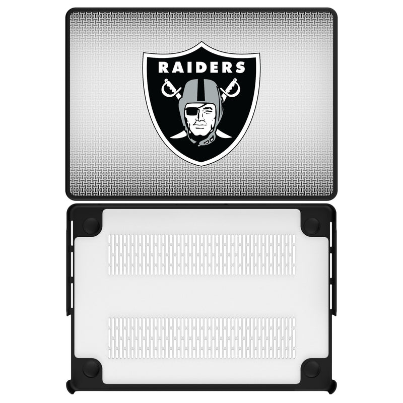 Las Vegas Raiders Linen MacBook Laptop Case