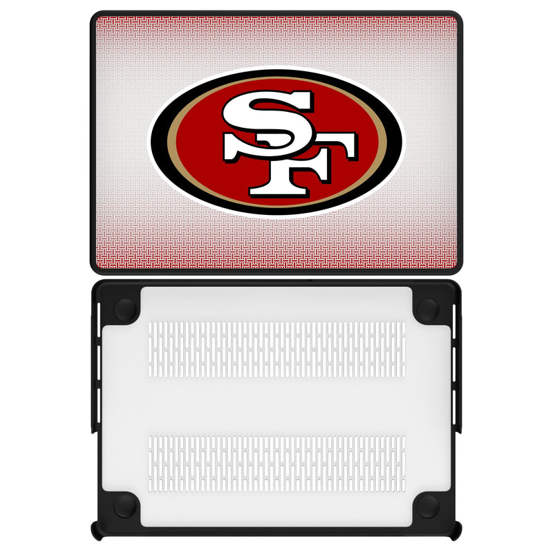 San Francisco 49ers Linen MacBook Laptop Case