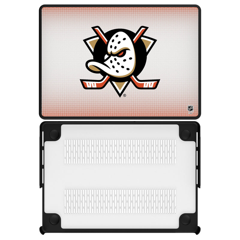 Anaheim Ducks Linen MacBook Laptop Case