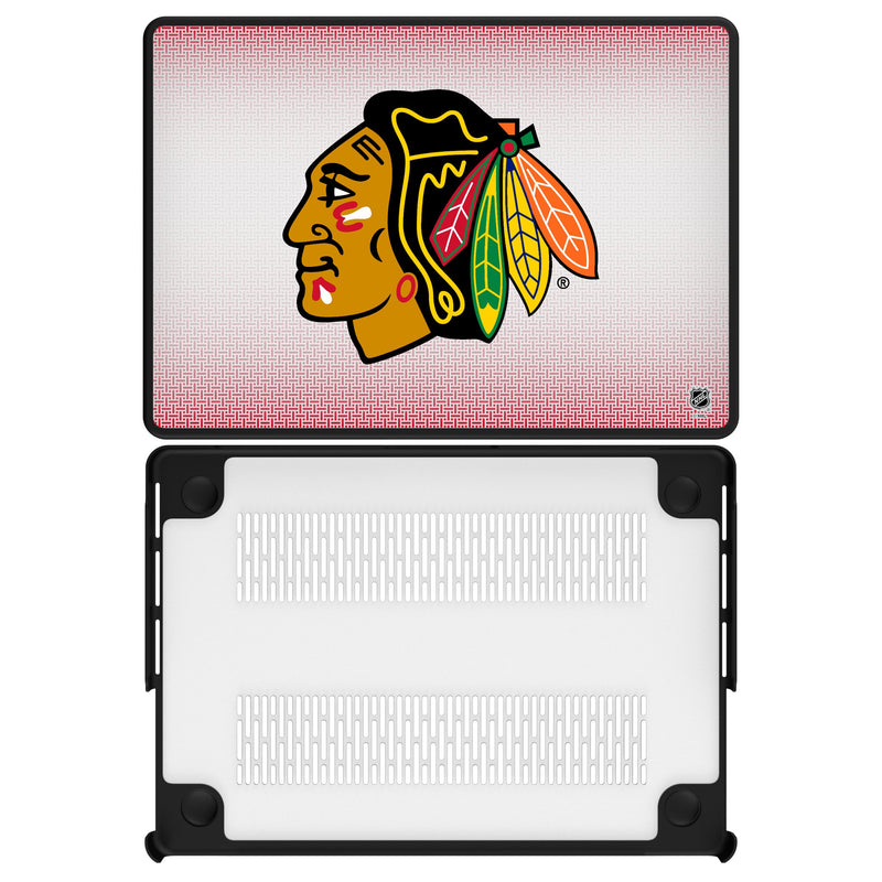 Chicago Blackhawks Linen MacBook Laptop Case