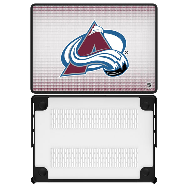 Colorado Avalanche Linen MacBook Laptop Case