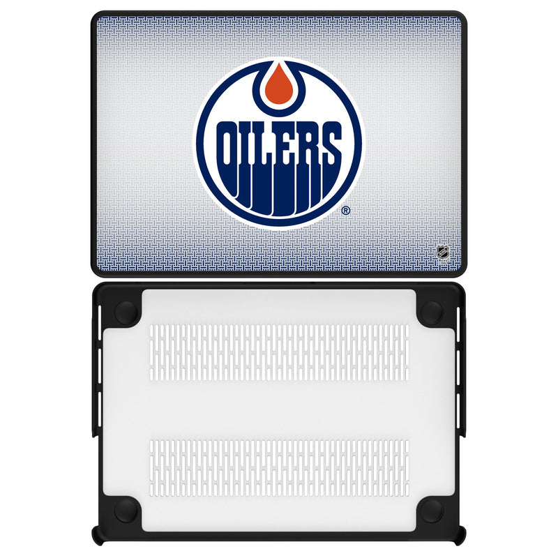 Edmonton Oilers Linen MacBook Laptop Case