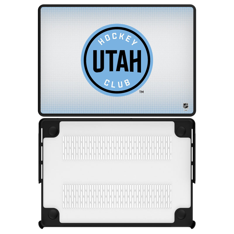 Utah Hockey Club Linen MacBook Laptop Case