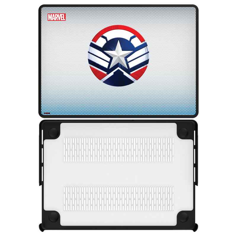 Marvel Avengers Sam Wilson Captain America Grid MacBook Laptop Case