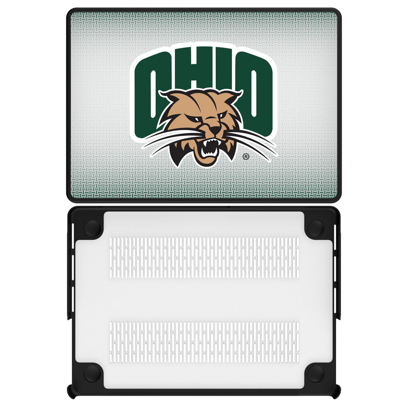 Ohio University Bobcats Linen MacBook Laptop Case